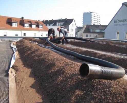 Referenz - Absaugen von Flachdächern - TUR Saugbaggerdienst GmbH Referenz - Absaugen von Flachdächern - TUR Saugbaggerdienst GmbH