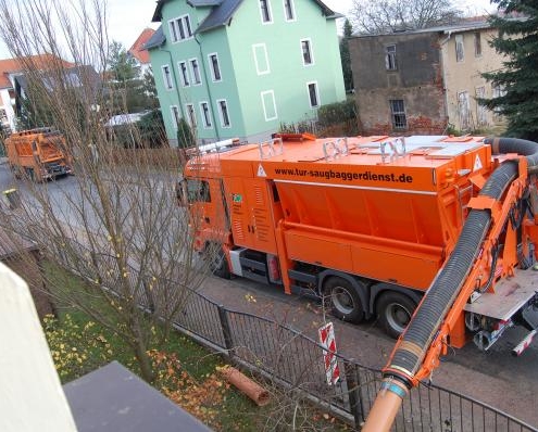 Referenz Altbausanierung - TUR Saugbaggerdienst GmbH Referenz Altbausanierung - TUR Saugbaggerdienst GmbH