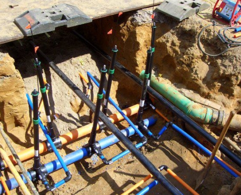 Referenz Innerstädtischer Tiefbau - TUR Saugbaggerdienst GmbH Referenz Innerstädtischer Tiefbau - TUR Saugbaggerdienst GmbH