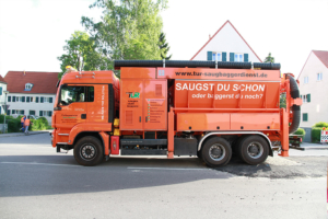 Saugbagger-Baustelle - TUR Saugbaggerdienst GmbH
